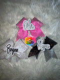 Rhinestone Glitter Crop and Bow