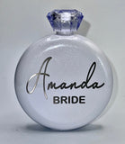 Custom Engraved Glitter Flask