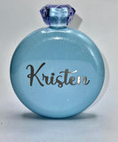 Custom Engraved Glitter Flask