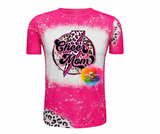 Cheer Mom Pink Cheetah Tee