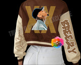 Chris Breezy Cropped Bomber Jackets