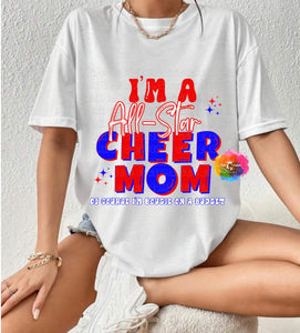 I'm A Cheer Mom,Coach and Cheerleader T-Shirt