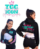Custom Super Crop Hoodie
