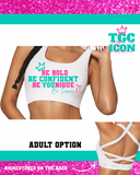 Cheer Bestie ICON Ambassador Crop Tank