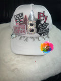 Custom Trucker Hat Bling Bib