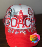 Custom Trucker Hat Bling Bib