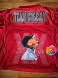 Chris Breezy Cropped Jersey(AUGUST ORDERS ARE CLOSED)