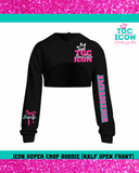 Cheer Bestie ICON Ambassador Super Crop Hoodie
