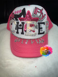 Custom Trucker Hat Bling Bib