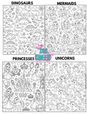Custom Coloring Sherpa Blankets