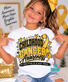 Childhood Cancer T-Shirt Customs