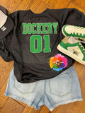 Football Custom Glitter Embroidery Jerseys