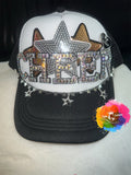 Custom Trucker Hat Bling Bib