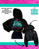 Cheer Bestie ICON Ambassador Crop Hoodie