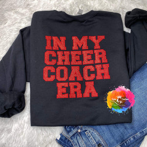 Custom Adult Glitter Embroidery Sweatshirt