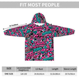 Blanket Hoodie for Kids-PLEASE EMAIL BEFORE PLACING AN ORDER