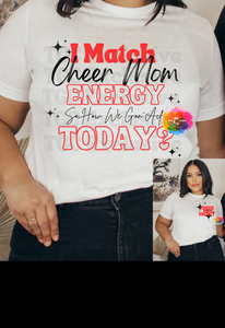 Cheer Mom Energy
