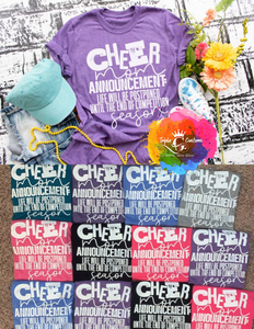Cheer Mom Announcement