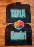 Glitter Garment Bags