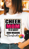 Cheer Mom Cheetah Border Tees