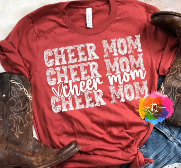 Cheer Mom Stacked