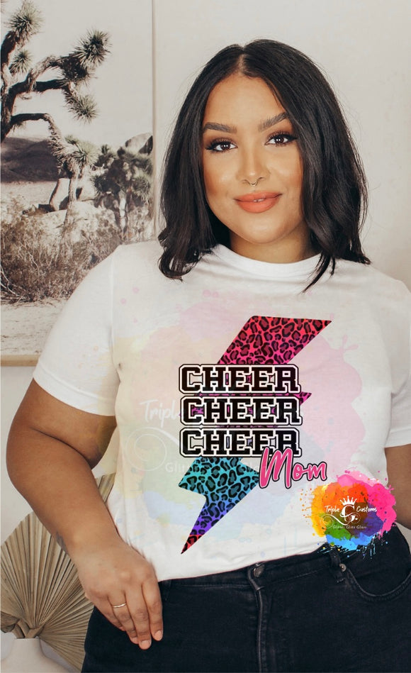 Cheer Mom/Cheer Coach Ombre Bolt