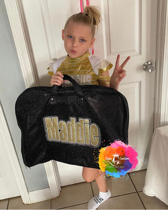 Glitter Garment Bags